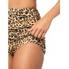 Norma Kamali Women's Bill Bottom, Cheetah Patch, Large