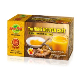 Hung Phat Tea - Artichoke, Pure Turmeric, Corn, Seaweed, Lotus Plumule Flavours - Pure Turmeric Tea