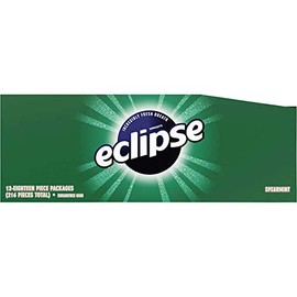 Eclipse Sugar Free Spearmint Chewing Gum 18 pc.