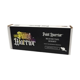 PAINT WARRIOR BEAVER TAIL 3 PACK BOXSET- 1.5, 2, 2.5 INCH BRUSHES