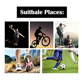 SENRISE 1 Pair Knee Brace Compression Brace Protector and Support for Running, Jogging, Cycling, Hiking, Workouts, red