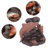 Ornamental Backflow Incense Burner Incense Holder Home Ornament with Dolphin