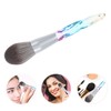 Baluue Crystal Makeup Brush Acrylic Powder Brush for Foundation and