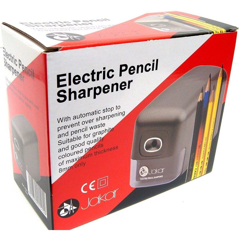 Jakar Desktop Electric Pencil Sharpener, Replacement Blade & 40x HB