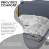 EDS Pregnancy Teddy Fleece V Pillow with Pillowcase Provide Support