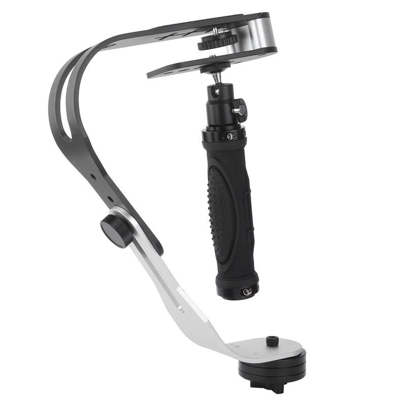 Handheld Video DSLR Camera Stabilizer Aluminum Alloy Bow Shape Stabilizer