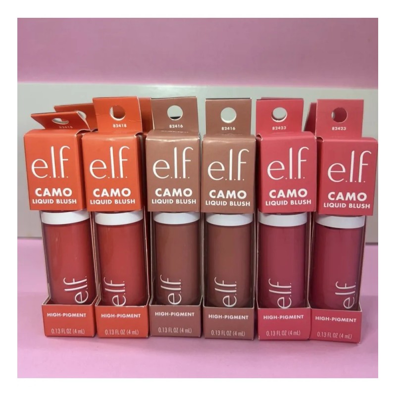 Elf Camo Liquid Blush Tono Pinky Promise 4ml