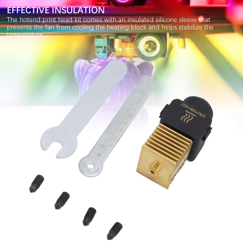 Cocoarm Hotend Print Head Kit 3D -Druckerdüse mit 0,2 Mm
