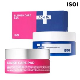 Isoi 인기패드2종 미니 더블세트 잡티패드25매+응급패드25매) Popular Pad 2 Types Mini Double Set Spot Treatment Pad 25 Sheets + Emergency Pad 25 Sheets [Basic Product]