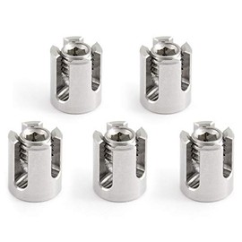 GARDELI® Cross Clamp 5 Pieces Stainless Steel (A4) for 3 mm Rope Drahlseilklemme Rope Clamp M8 V4A 316