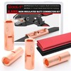 BAALA 20 PCS 8 Gauge Non-Insulated Butt Connectors Kit Bare