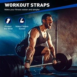 HPYGN Lifting Straps for Strength Training - Professional Lifting Straps for Fitness, Weightlifting, Deadlifts, Bodybuilding - Deadlift Grip Suitable for Men and Women