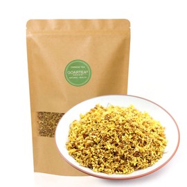 GOARTEA 2Pcs 250g / 17.6oz Natural Sweet Osmanthus Flower Tea Fragrant Osmanthus Flower Herbal Dried Buds