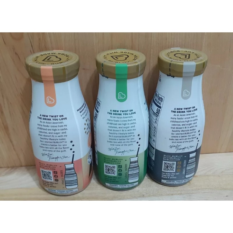 BUB LUV REDUCED! BUB LUV BUBBLE TEA variety: mtcha soy