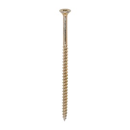 TIMCO Solo Chipboard & Woodscrews - PZ - Double Countersunk - Yellow - 5.0 x 100mm - Box of 100