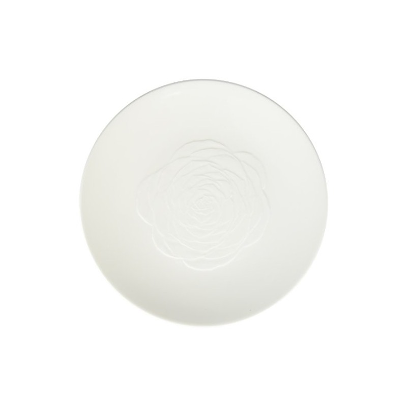 Lenox Marchesa Rose Accent Plate, 1, White
