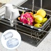 PATIKIL Kitchen Sink Rack Feet, 1Set/30Pcs Plastic Sink Protector Feet