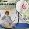 YOUYIKE Mosquito Net Travel Foldable Pop-Up - Mosquito Net Bed