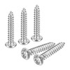 sourcing map #6 x 3/4" Torx Security Screws, 10pcs Button