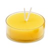 Ner Mitzvah Yaknehaz Tealight Candles - Pure Beeswax Yaknehaz Havdalah