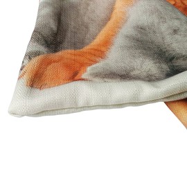 YISUMEI Cushion Cover 80 x 80 cm Home Decor Sofa Throw Cushion Covers Pillowcases Kitten Cat Sleep Star Moon