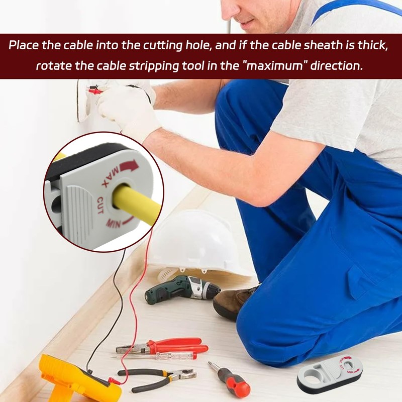 Automatic Wire Stripper Tool Electrician Tools - Professional Cable Stripper