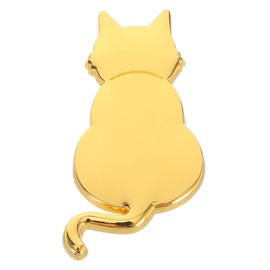 Gatuida Cute Metal Cat Car Badge Decorative Sticker for Cars Trucks Motorcycles Elegant Cat Decal Enhancing Vehicle Appearance Durable Fade Resistant Design Compatibility for All Vehicles