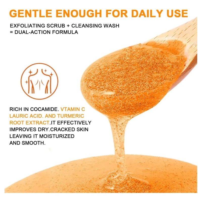 Gel De Ducha Con Vitamina C Exfoliante 2 Pzas
