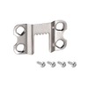sourcing map Picture Hangers, 36mm 4-Hole with Screws for Frame