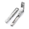 35-cm foldable shelf brackets, high-performance stainless steel. Load: 60 kg,
