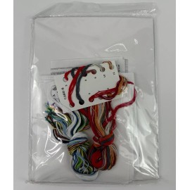 Janlynn Counted Cross Stitch Christmas Stocking Kit Santa & Animals #023-0210