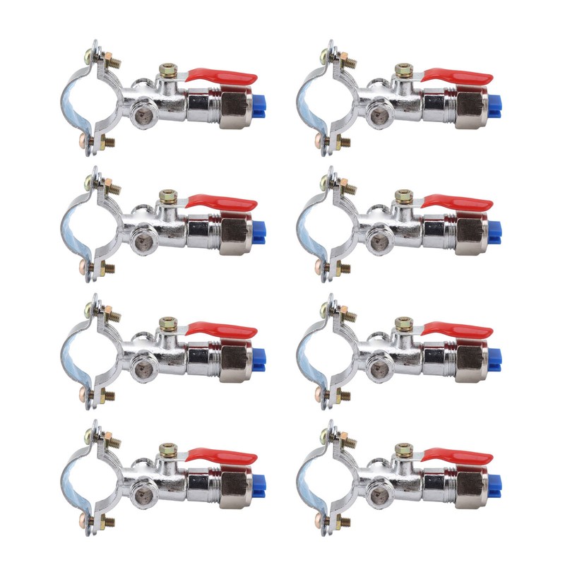 10PCS Atomizing Spray Nozzle Set Zinc Alloy Agricultural Plant Water