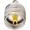 tunghey 2Pack PL259 Crimp Connector PL-259 Plug Male Connector pl259