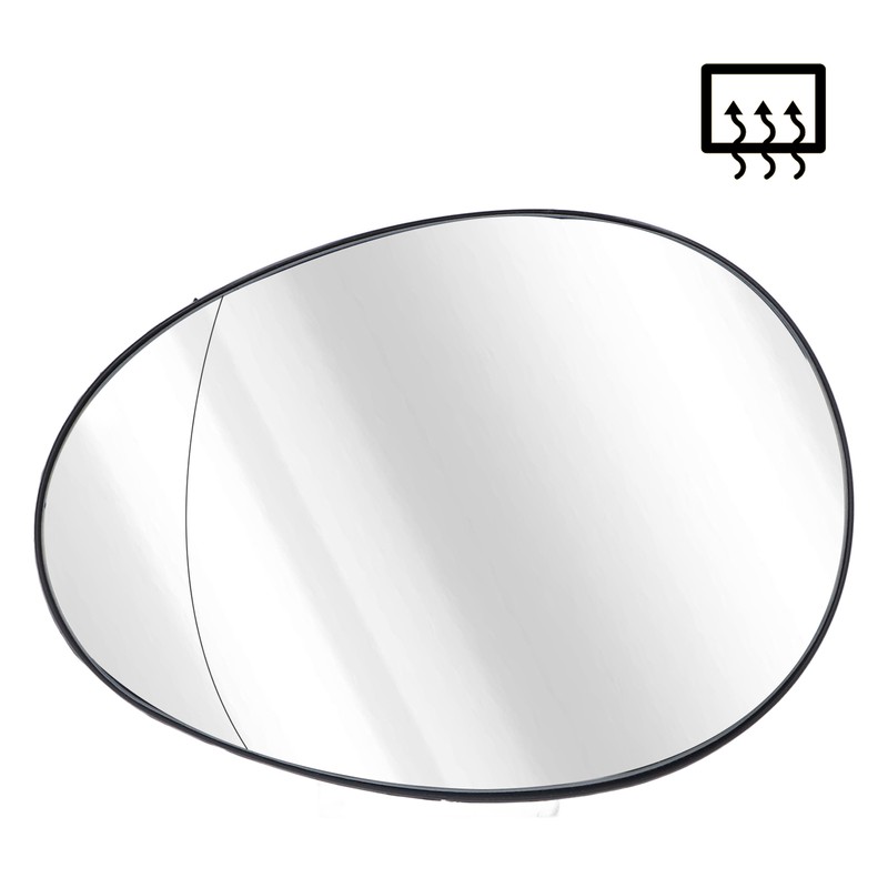 Side Wing Mirror Glass Heated Rearview Mirror Glass for Cooper