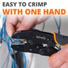 Wirefy Crimping Tool Set 5 PCS - Ratcheting Wire Crimper