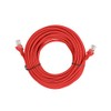Lanberg PCU6-10CC-0500-R networking cable Cat.6 Utp, 5m red