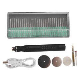 Elektrischer Gravurstift, 3 Geschwindigkeiten Einverstellbarer Wiederaufladbarer Schnurloser Graveur für, Metall, Glasgravur und Polieren, Ätzen, Bohren, Schneiden mit