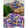 Colourful Organic Flowers in Preserving Jar, Premium Quality, Handmade, Reusable