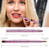 Retractable Lip Makeup Brush Portable Dual End Lipstick Brush Lipstick