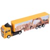 Container Truck Toy Alloy Simulation Mini Child Vehicle Model for