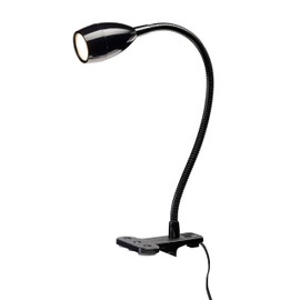 Brilliant Jansen Clamp 1W 60 Lumens USB LED Task Lamp, Black