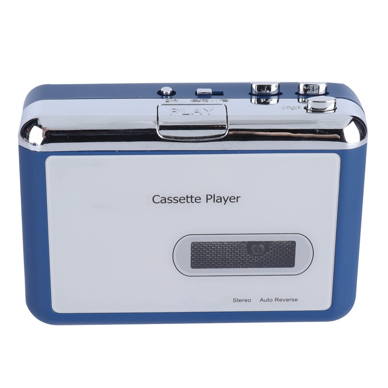 Bluetooth Cassette Player, Portable Tape Player Bluetooth Output to Headphone