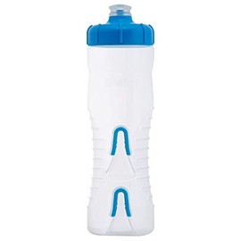 Fabric Cageless Water Bottle, 750ml, Clear/Blue
