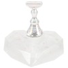 FOMIYES Essential Nail Tools Acrylic Nails Practice Stand Love Base