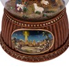 Charming Natural Brown Holiday Nativity 5.5 x 4 Resin Decorative