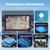 Haudio 10.1" Single Din Car Radio with Rotatable Touchscreen, Wireless