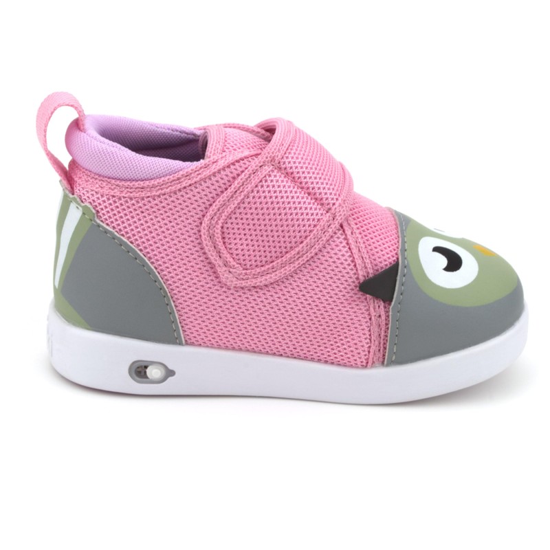 ikiki - Zapatos chirriantes para niños pequeños con interruptor de