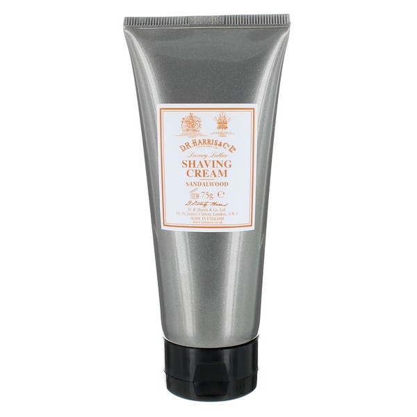 DR Harris & Co Sandalwood Shaving Cream Travel Tube