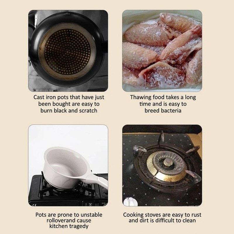 Heat Conduction Plate Aluminum Alloy Stove Top Heat Diffuser Reducer