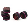 CUESOUL 5pcs Pigskin 14mm 10 Layer Cue Tips Billiard Pool